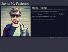 Tablet Screenshot of dmpatierno.com